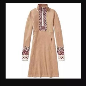 Athleta Alps Snowcat Sweater Dress